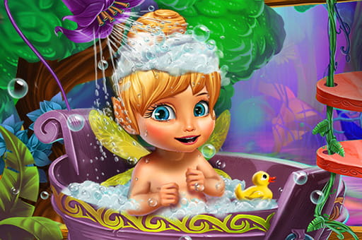 Jeu Bain Magique de Bébé Fée
