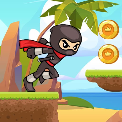 Jeu Ninja Éclair: La Course aux Trésors