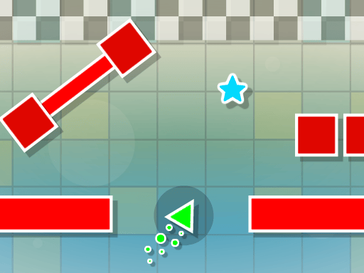 Jeu Triangle en Mouvement: Course Acrobatique