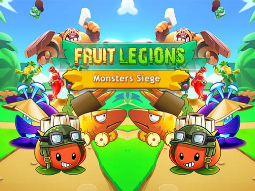 Jeu Légions Fruitées : Le Siège des Monstres