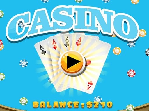 Jeu Casino Bleu | Le Défi des Cartes