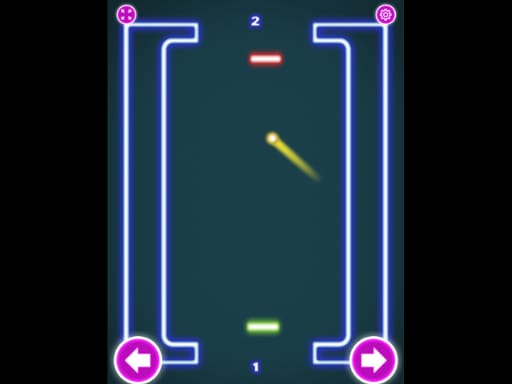 Jeu Pong Néon: Le Tennis Rétro en Mode Fluorescent