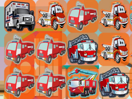 Jeu Camions de Secours: Défi Match 3