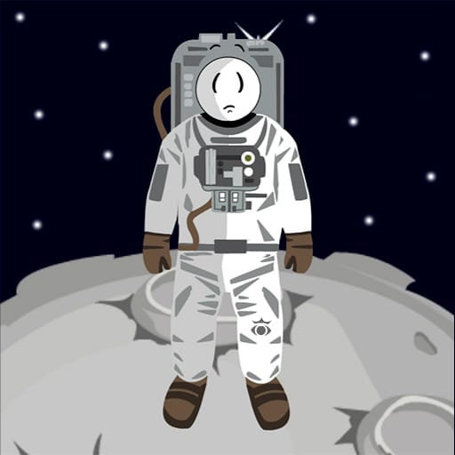 Jeu Stickman Spatial: Mission Survie Lunaire