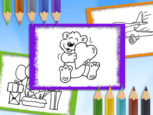 Jeu Livre de Coloriage Cartoon