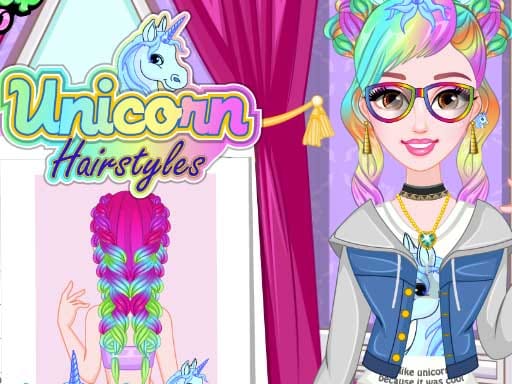 Jeu Coiffures Licorne Magiques