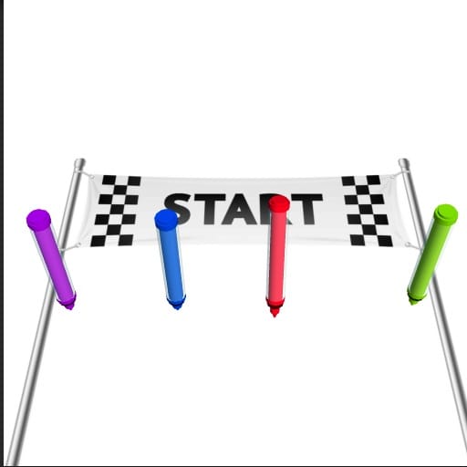 Jeu Courses de Crayons