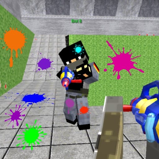 Jeu Guerres de Paintball Extrême: Batailles Colorées en 3D