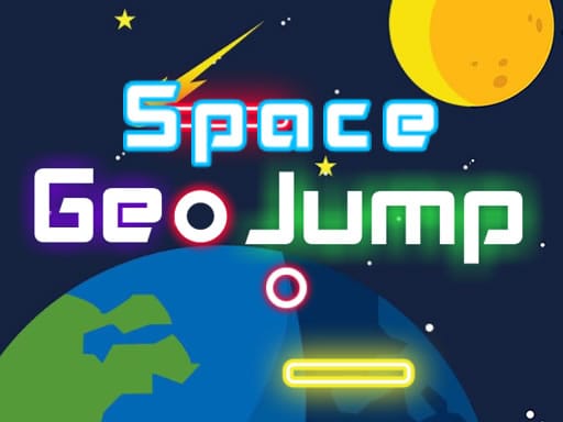 Jeu Saut Géométrique Spatial