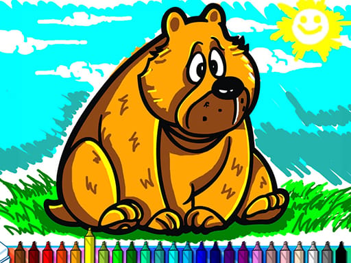 Jeu Livres de Coloriage: Animaux Sauvages
