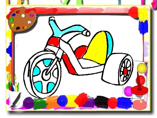 Jeu Livre de Coloriage des Jouets Magiques
