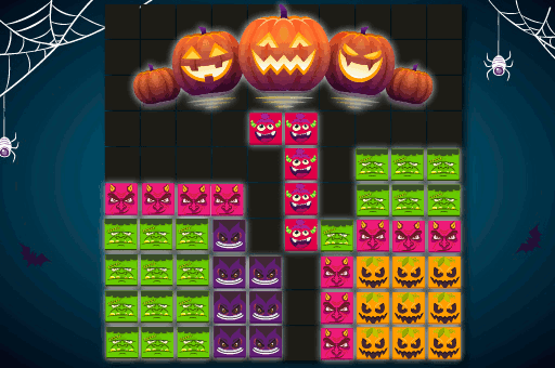 Jeu Blocks Puzzle Halloween