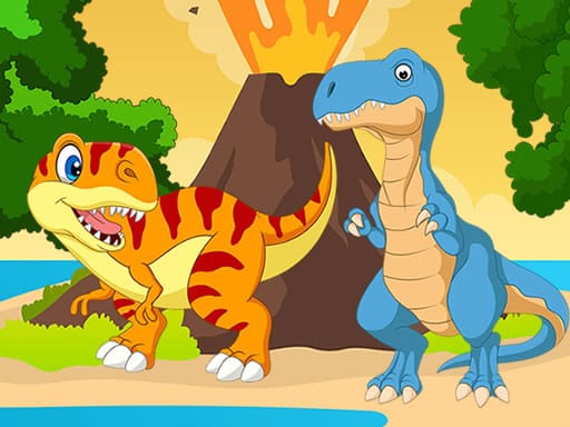 Jeu Puzzle Dinosaure: Défi de Pièces Préhistoriques