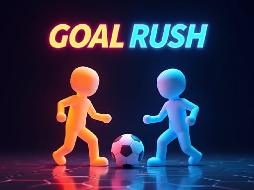 Jeu Rush de Buts: Duel Néon Football