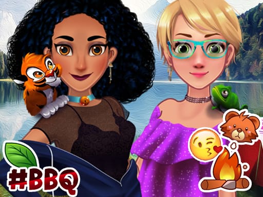 Jeu Princesses en Camping : L
