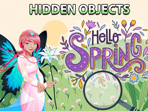 Jeu Objets Cachés: Bonjour Printemps
