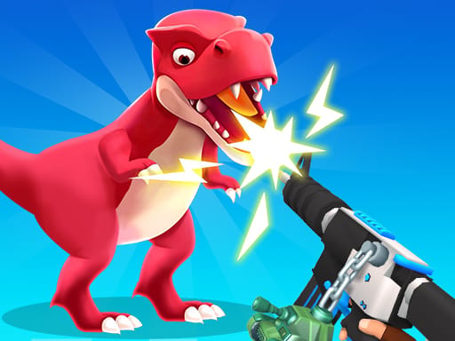 Jeu Dino Shooter Pro: Bataille Féroce sur l