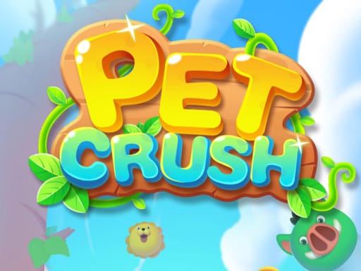 Jeu Crush des Animaux: Aventure Match-3 Adorable