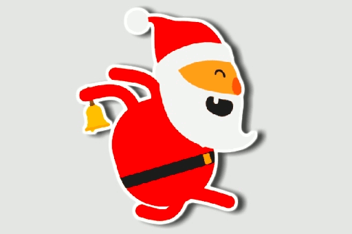 Jeu La Course du Père Noël
