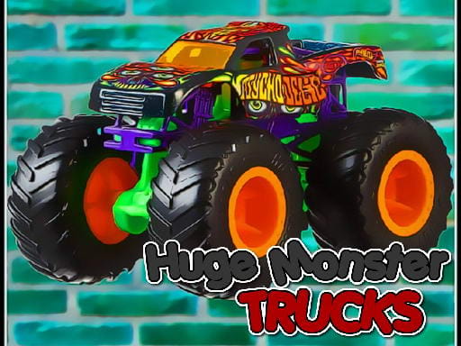 Jeu Camions Monstres XXL: Puzzles de Bolides Géants