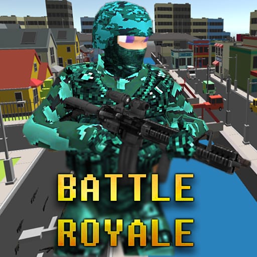 Jeu Combat Pixel Multijoueur: La Guerre des Blocs