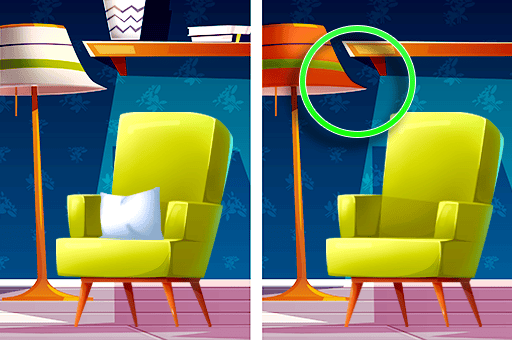 Jeu Trouvez les Différences: Mode Mercredi Mystérieux