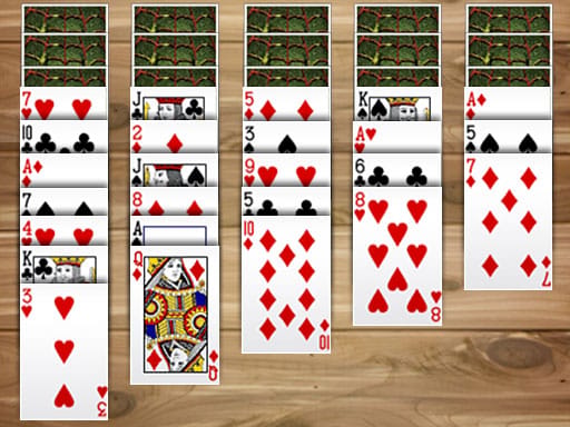 Jeu Spider Solitaire: Le Défi des Cartes en Toile
