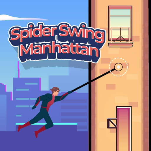 Jeu Spider Swing Manhattan : Balancez-vous dans la Ville avec vos Pouvoirs d