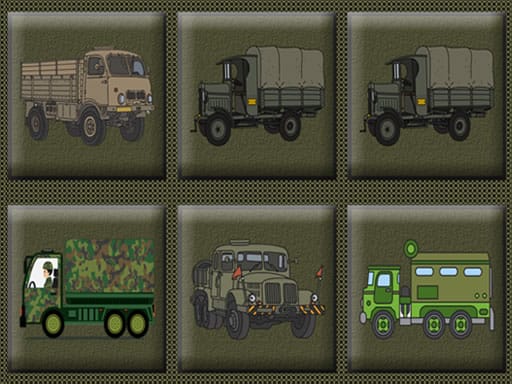 Jeu Mémoire des Camions Militaires