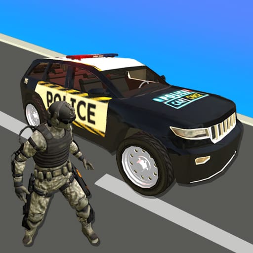 Jeu Course-Poursuite: Police en Action