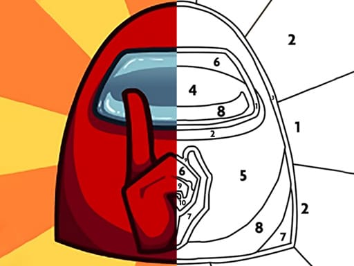 Jeu Livre de Coloriage Parmi Nous