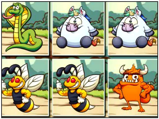Jeu Mémo Safari: Le Défi des Animaux