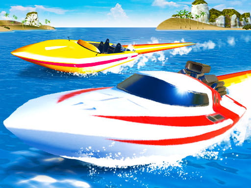 Jeu Course Extrême de Bateaux à Moteur
