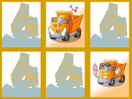 Jeu Mémoire des Camions Bennes