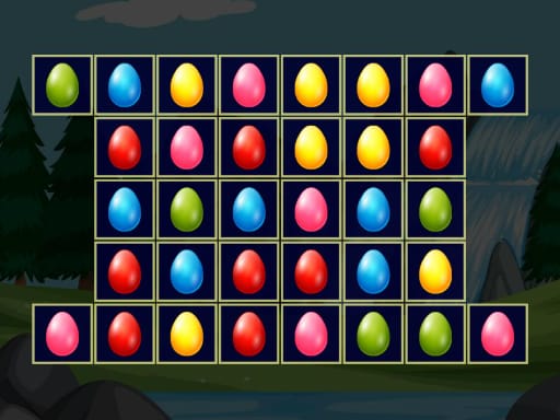 Jeu Œufs de Pâques: Match 3 Coloré