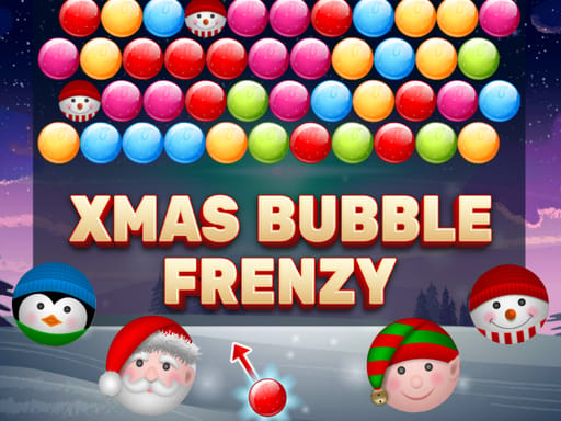 Jeu Frénésie de Bulles de Noël