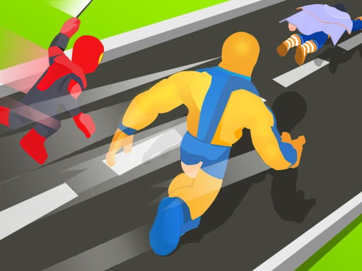 Jeu Course Méta-Héros : Transformation Express