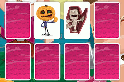 Jeu Memory Halloween Rigolo