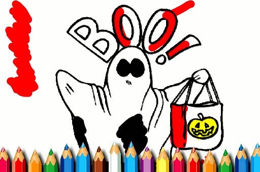 Jeu Halloween Cahier de Coloriage