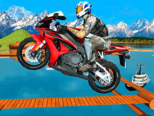 Jeu Moto Sauts à la Plage 3D
