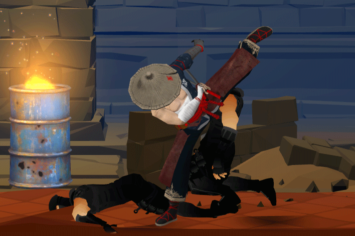 Jeu Guerrier Samuraï