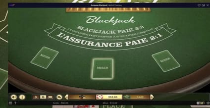 European Blackjack