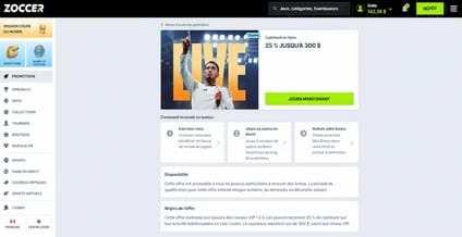 Bonus casino en direct