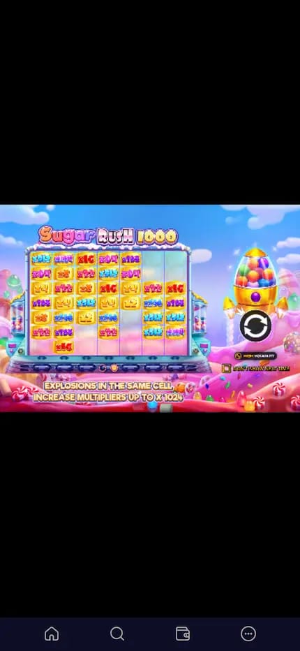 Sugar Rush 1000 de Pragmatic Play en mode démo