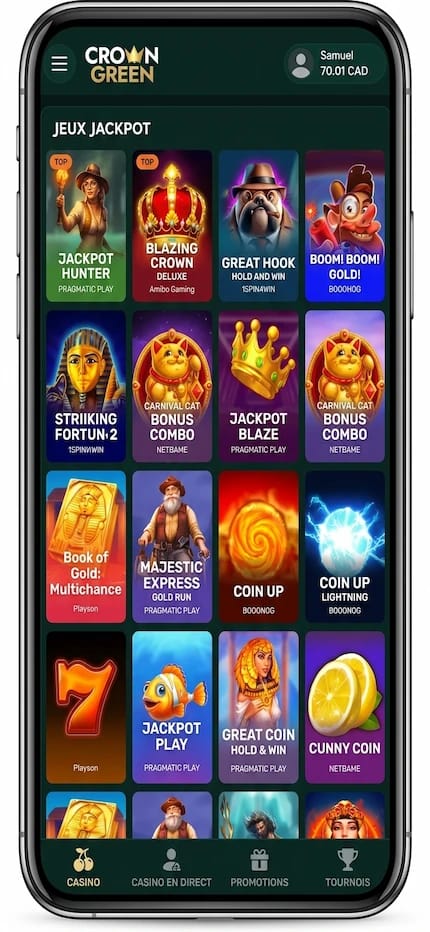 Meilleurs casinos en ligne canada
