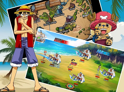 Application One Piece The Will of D sur iPad, iPhone et Android
