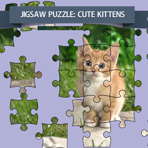 Jeu Puzzle Jigsaws: Adorables Chatons