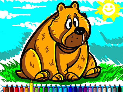 Jeu Livres de Coloriage: Animaux Sauvages