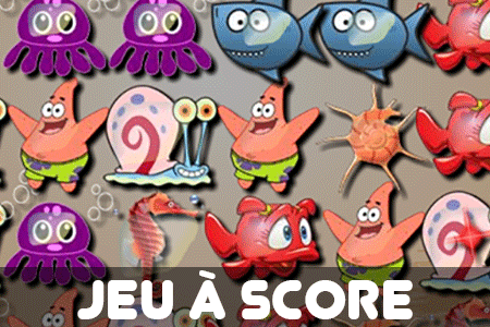 Jeu Bob l'&eacute;ponge Match 3