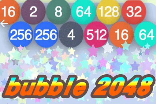 Jeu Bubble 2048